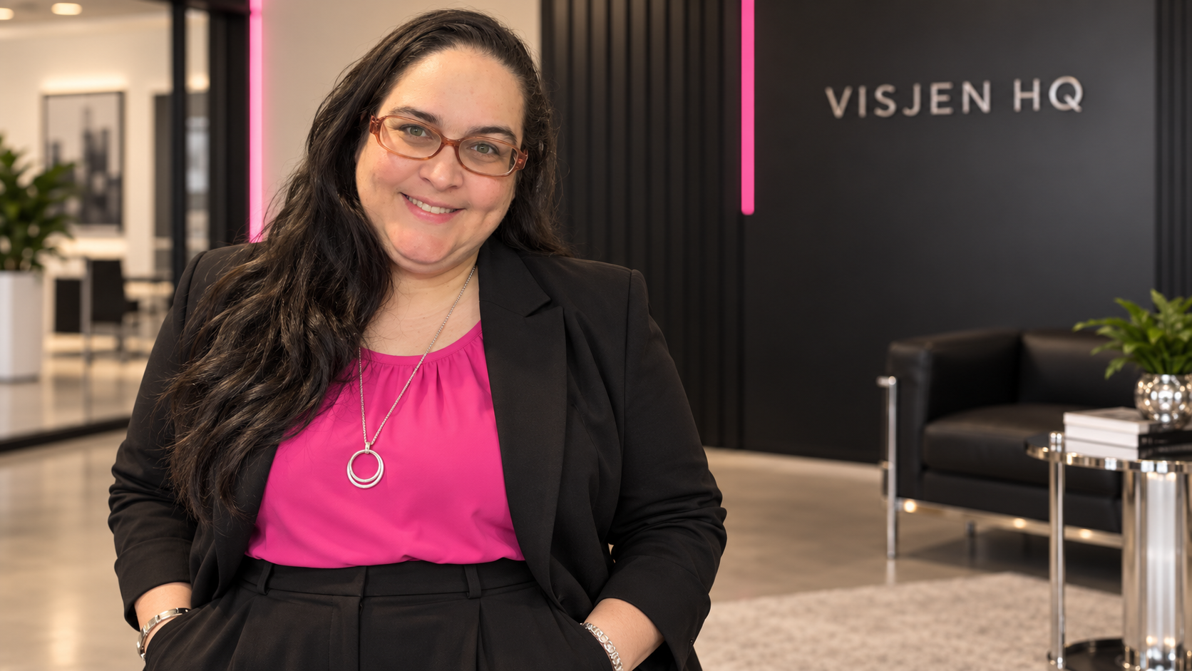 The Jeni B seated inside Visjen HQ